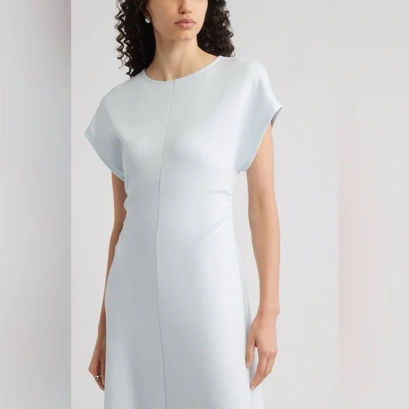 Nordstrom Blue Fade Midi Maxi Dress XS | Elegant Evening Mother of the Bride - Picture 13 of 16